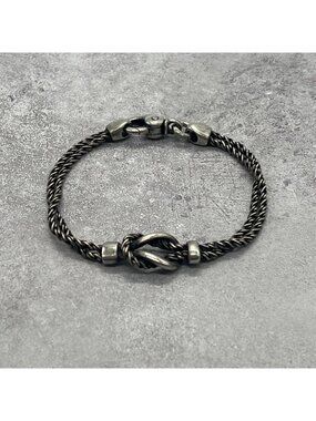Tiffany & Co Double Rope Center Knot Bracelet